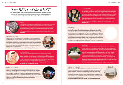 ASIA'S 'BEST OF THE REST' WELLNESS LIFESTYLE AWARD 2021